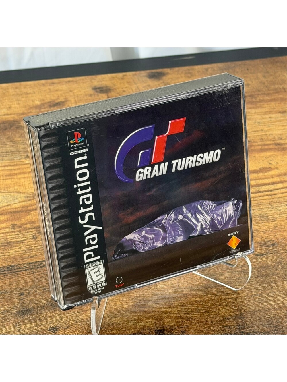 Gran Turismo PS1 1998 Black Label Complete CIB Both Manuals Vintage 1990s Game